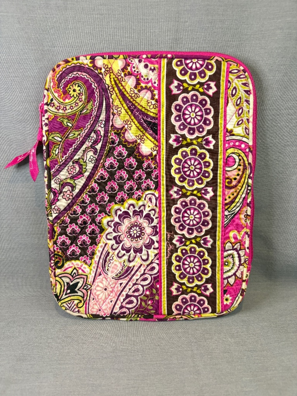 Vera Bradley Very Berry Paisley Mini Tablet Reader Case Cover Sleeve Retired